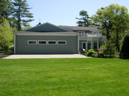 Airpark Home on Grass Strip