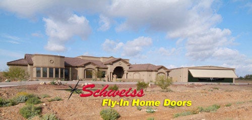 Desert Home with Plane Storage on Site