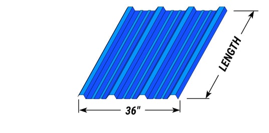 Exterior Sheeting for Schweiss Liftstrap Hangar Doors