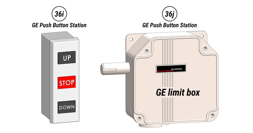 GE Limit Box - for Wide Doorway Doors