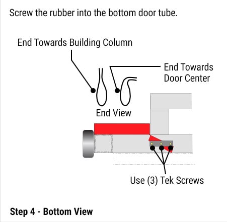 Schweiss Hydraulic Aviation Doors with Schweiss Corner Seal