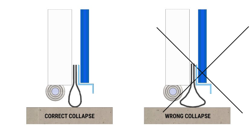 Bottom Rubber Seal for your Liftstrap and Hydraulic Hangar Doors