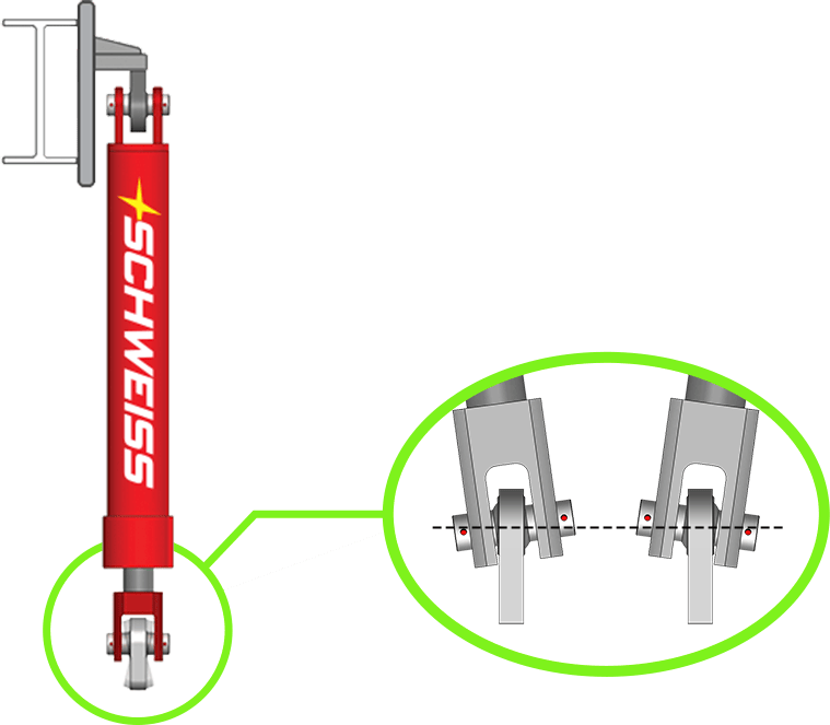 Unique Dakota Doors hydraulic cylinders