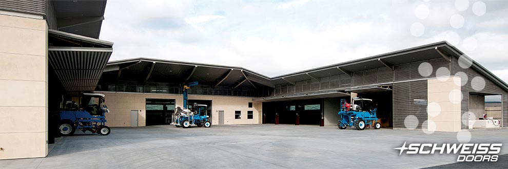 Schweiss Bifold Doors at winery