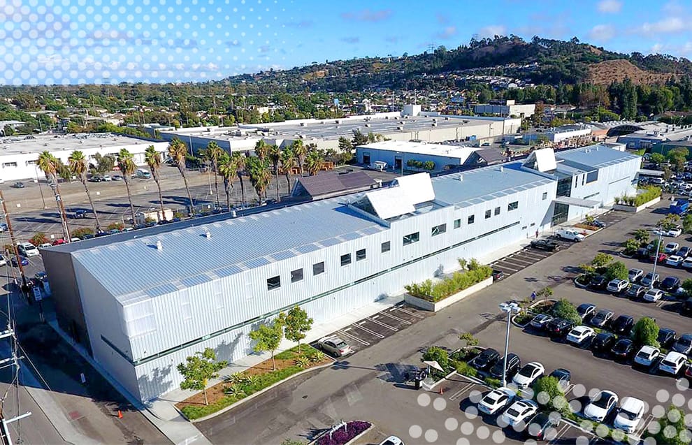 Overhead view of The Tin Can utilizing multiple Schweiss bifold doors