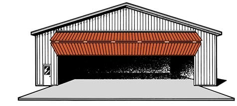 Internal Truss Door from Schweiss