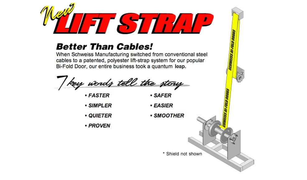 liftstraps out do cables