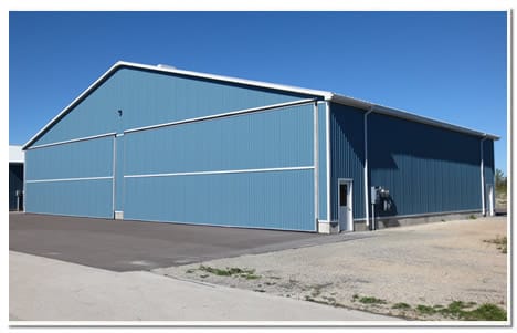 Schweiss Hangar Doors at Owen Sound Billy Bishohp Regional Airport