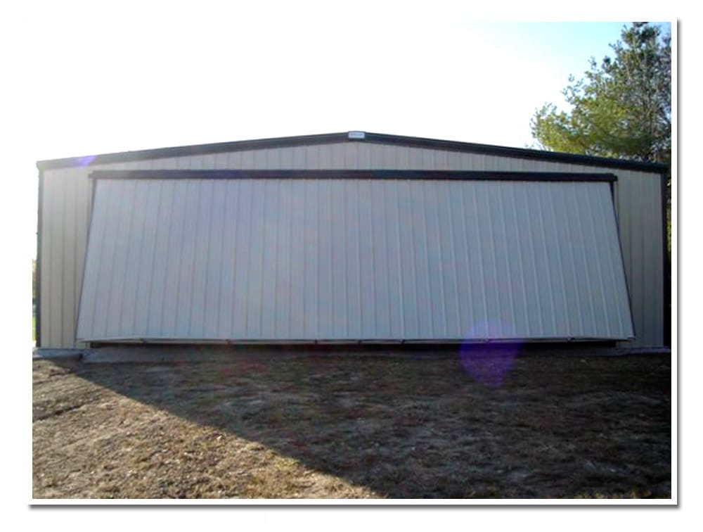 Hydraulic Aviation Hangar Doors opening