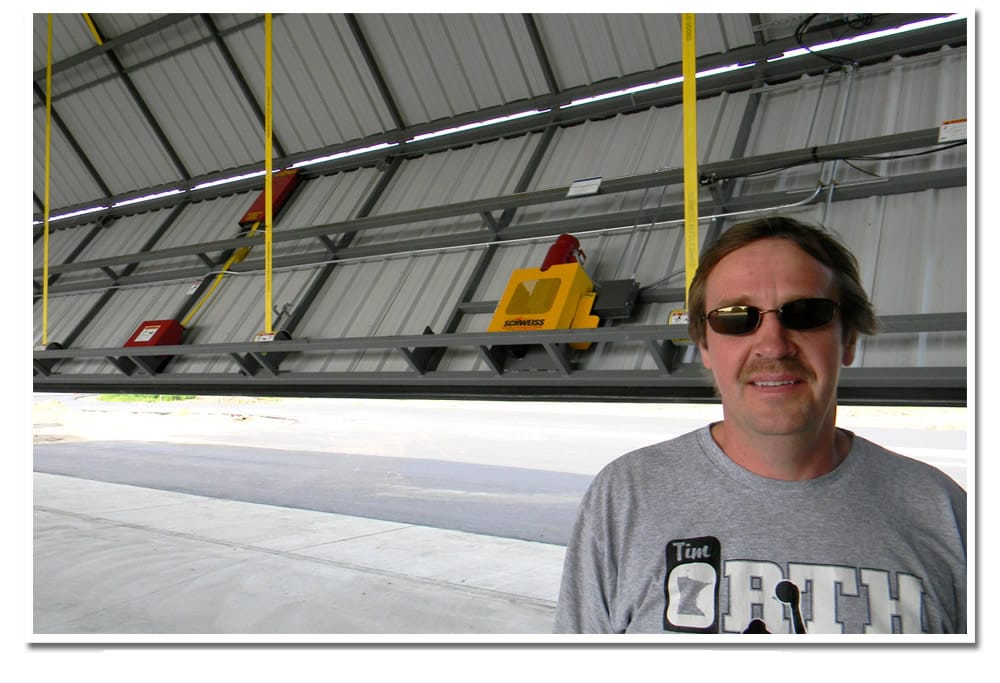 Taxi-Through Hangar with Schweiss Strap Bifold Speeds up business