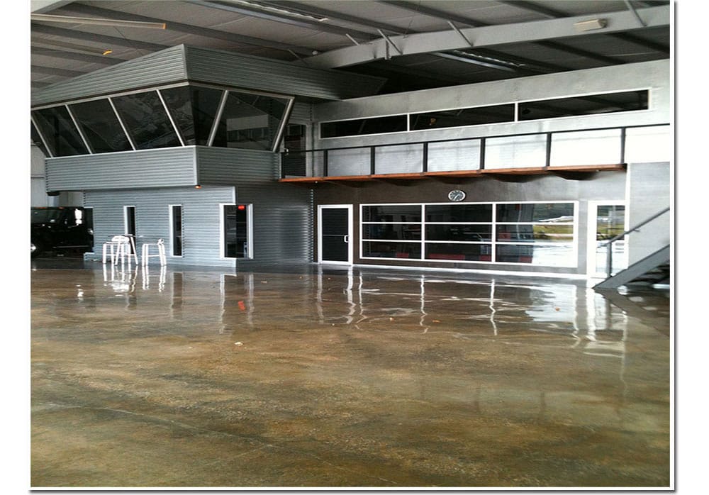 Inside Texas Hangar