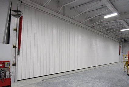 Fully Lined Hydraulic Door