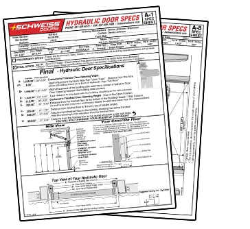 Schweiss Hydraulic paper work