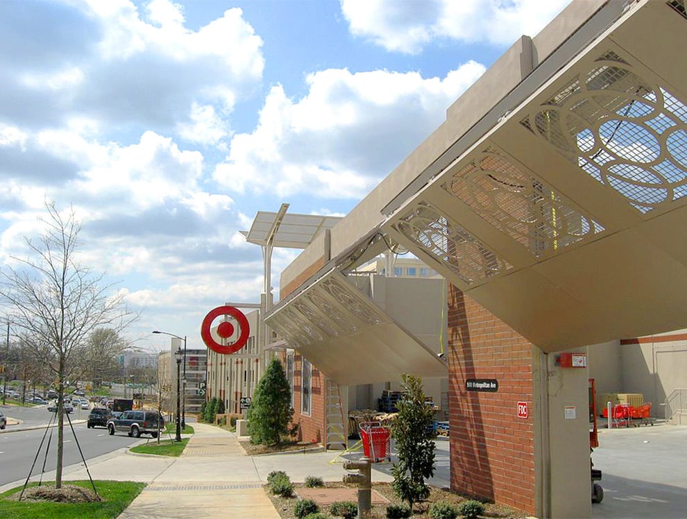 Schweiss custom-build Security Gates at Target protect their property