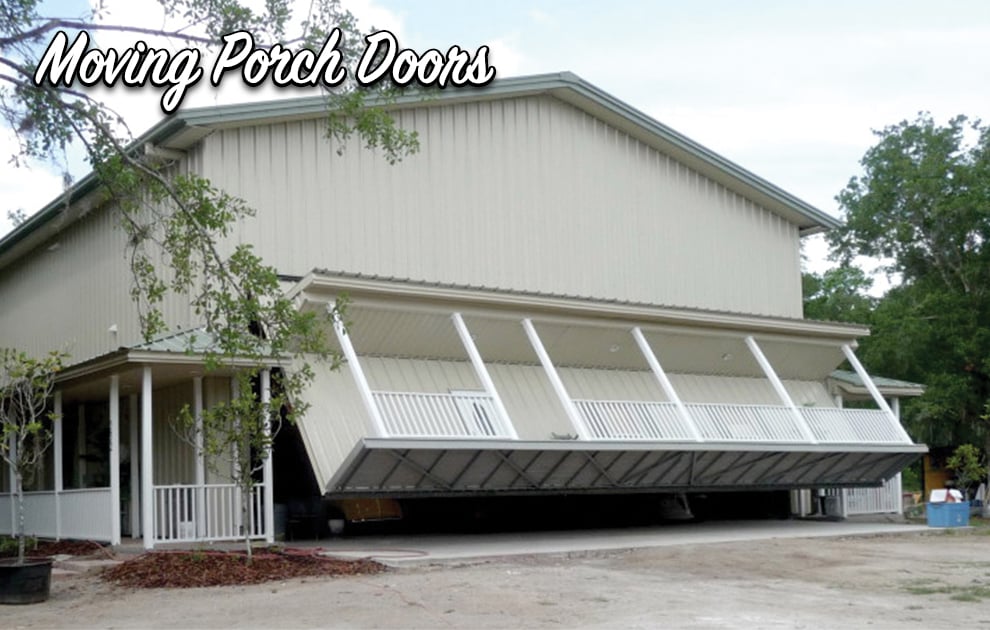 Schweiss Moving Porch Doors